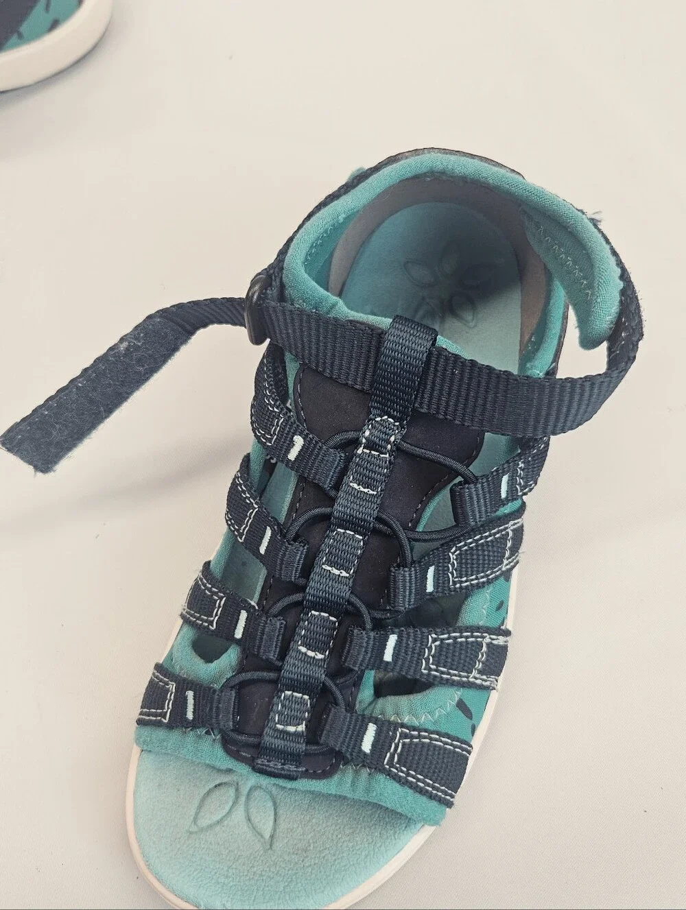Keen Hadley Water Shoes Sandals Kids Boys 1 Outdoor Hiking Camping Play Blue